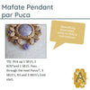 Mafate Pendant Pattern par Puca - The Argus Collection