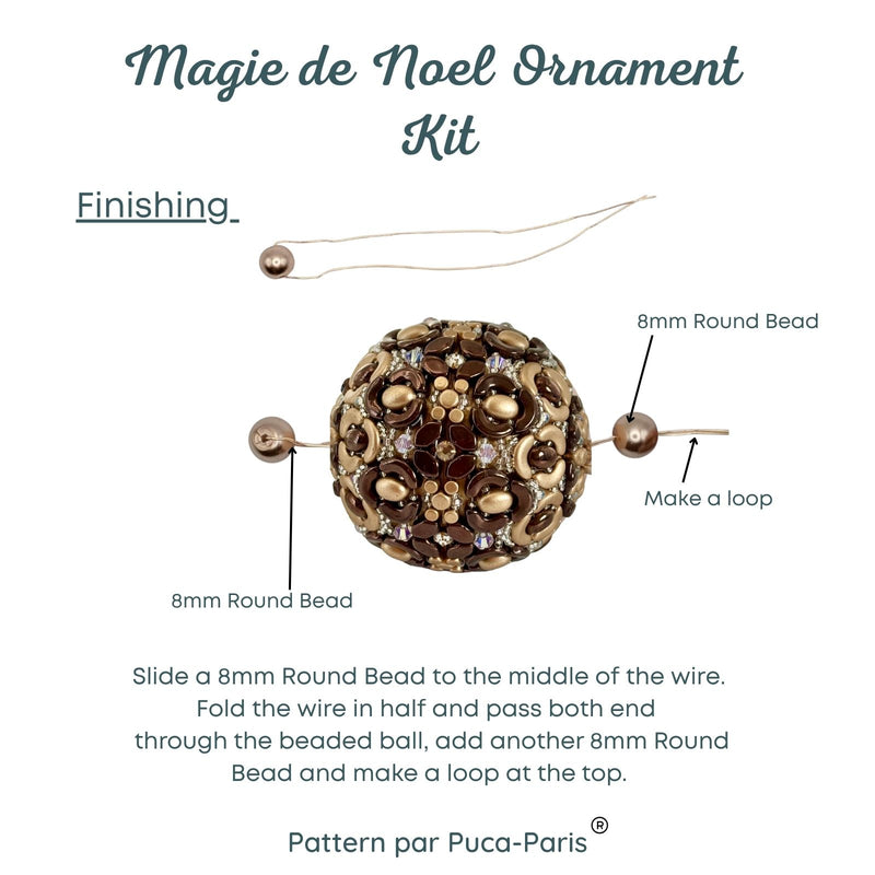Magie de Noel Ornament Bead Kit