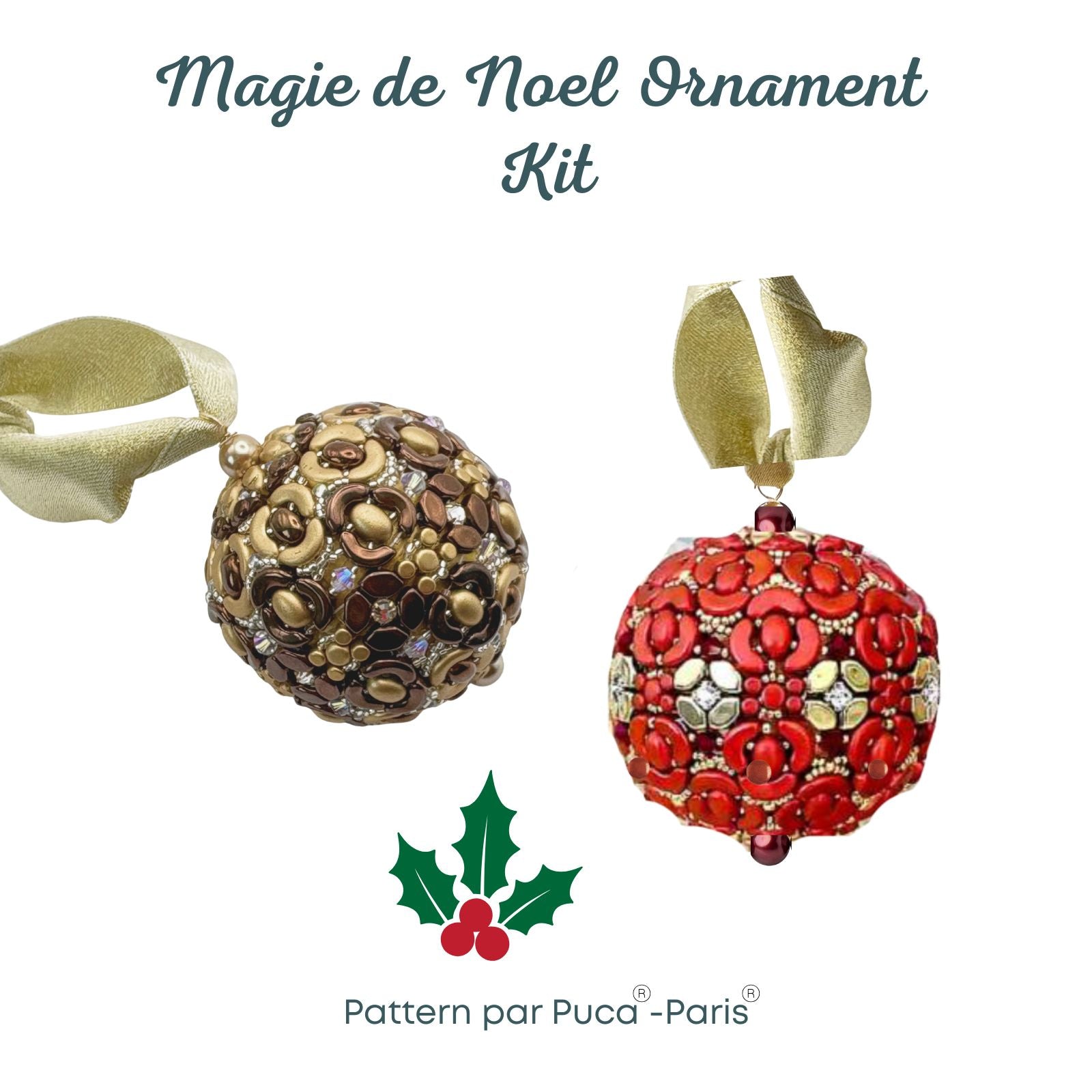 Magie de Noel Ornament Bead Kit