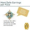 Mam'Zelle Earrings Pattern par Puca - The Argus Collection