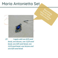 MariaAntoniettaSetInstructions - The Argus Collection