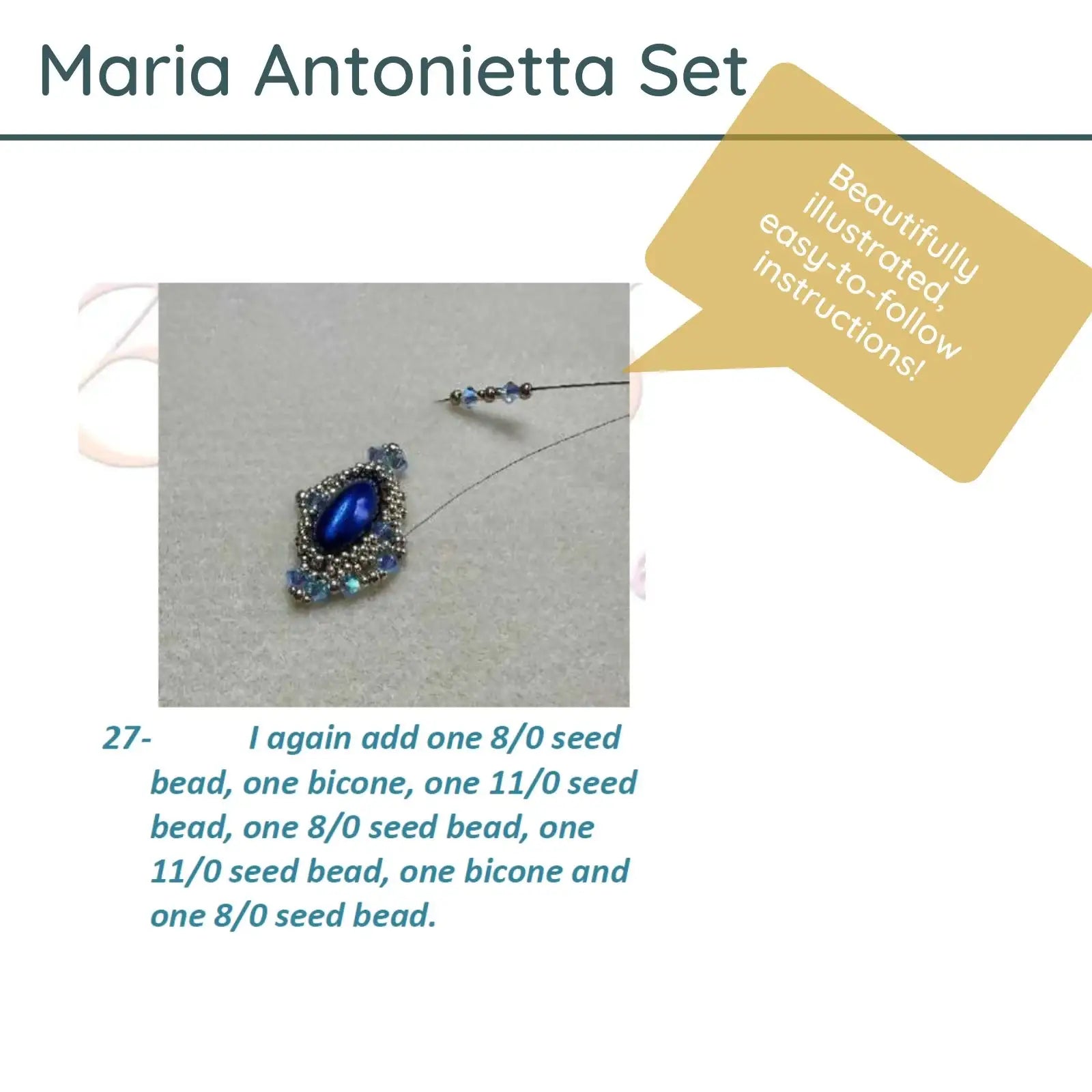 MariaAntoniettaSetInstructions - The Argus Collection