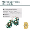 Maria Earrings Pattern par Puca - The Argus Collection