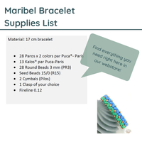 Maribel Bracelet Pattern Par Puca