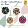 Marta Pendant Pattern par Puca - The Argus Collection