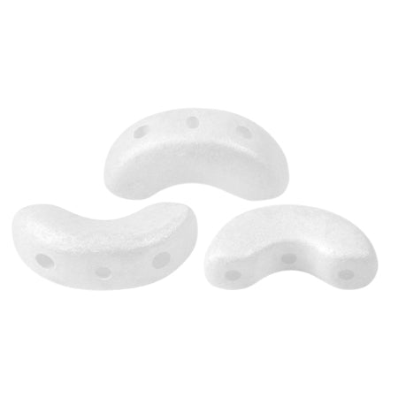 Arcos Beads par Puca, Matte Snowflake, 5g