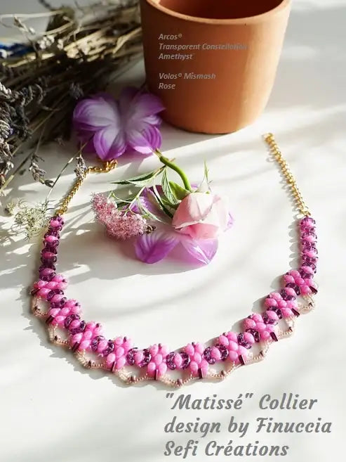 MatisseCollierparFinucciaArcosConstellation_VolosMismashversionroseavectexte - The Argus Collection
