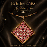 Lyra Pendant Pattern by Les Creations d'Anna