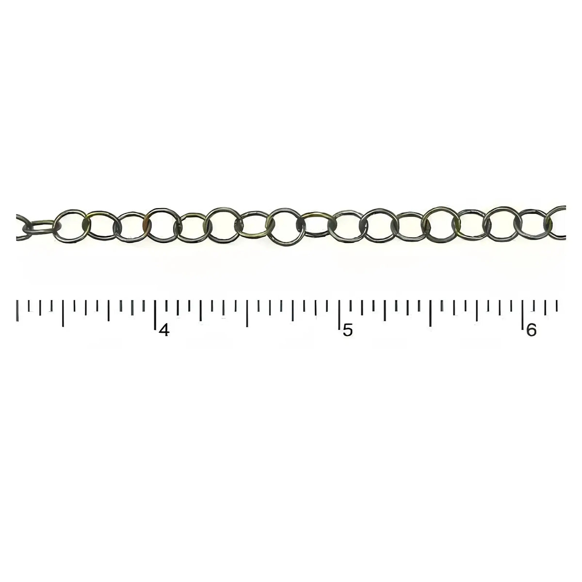 MediumCircleChainAntiqueBrass-Example - The Argus Collection