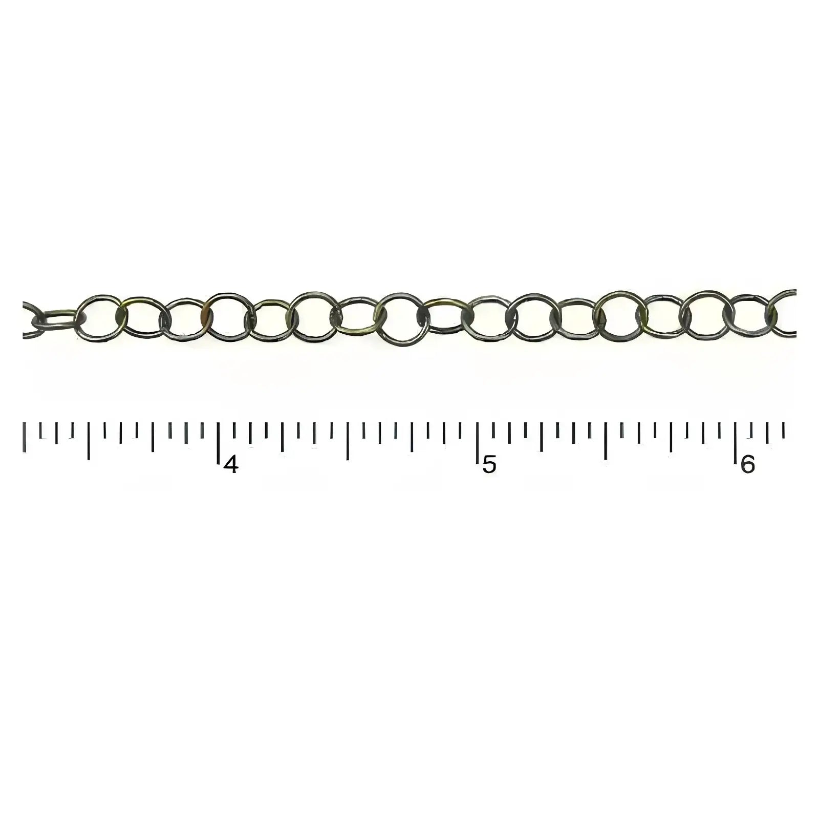 MediumCircleChainAntiqueBrass-Example - The Argus Collection