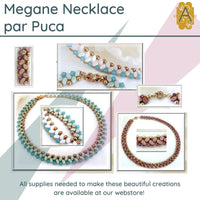 Megane Necklace Pattern par Puca - The Argus Collection