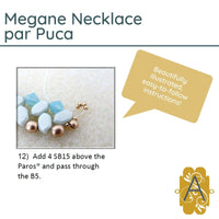 Megane Necklace Pattern par Puca - The Argus Collection