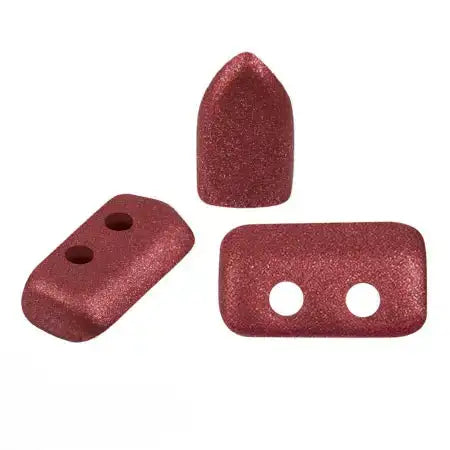 Piros Beads par Puca, Metal Shine, 5g & 20g - The Argus Collection