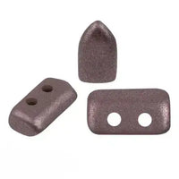 Piros Beads par Puca, Metal Shine, 5g & 20g - The Argus Collection