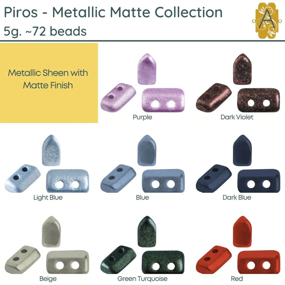 Piros par Puca 5g Metallic Matte Collection I - The Argus Collection