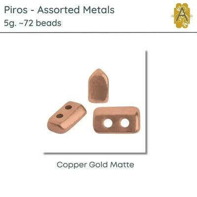 Piros par Puca, 5g, Assorted Metal Collection, 8 colors - The Argus Collection