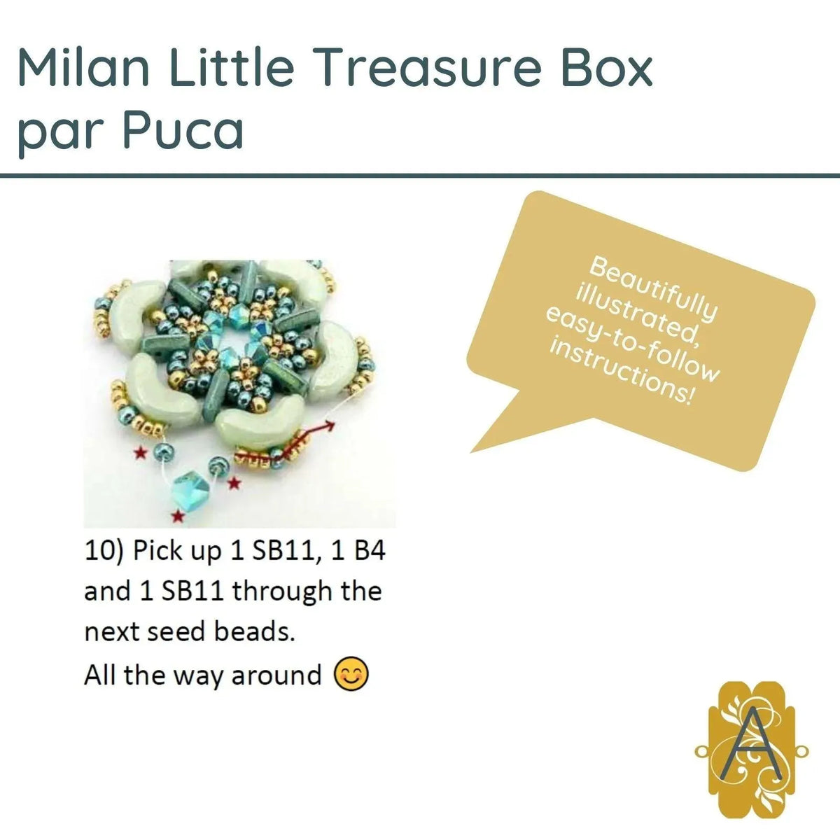 Milan Box Pattern par Puca - The Argus Collection