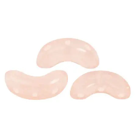 Arcos Beads par Puca, Milky, 30 Beads & 20g - The Argus Collection