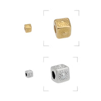 Mini Cube Bead, Spacer Bead, 1.5mm - The Argus Collection