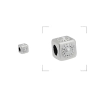 Mini Cube Bead, Spacer Bead, 1.5mm - The Argus Collection