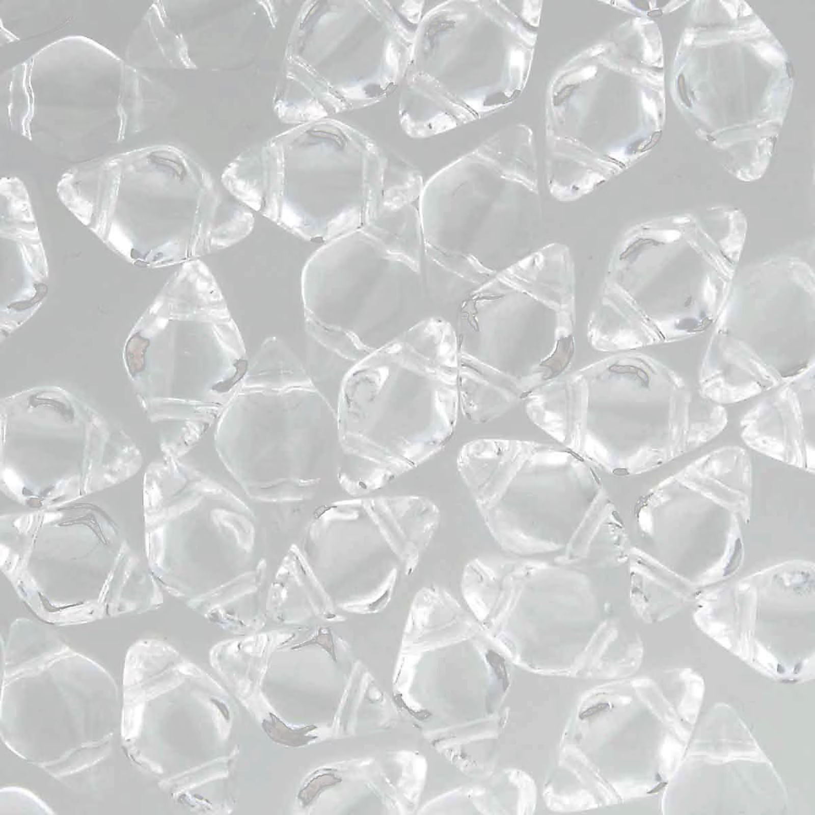 Mini Gemduo Beads, Crystal