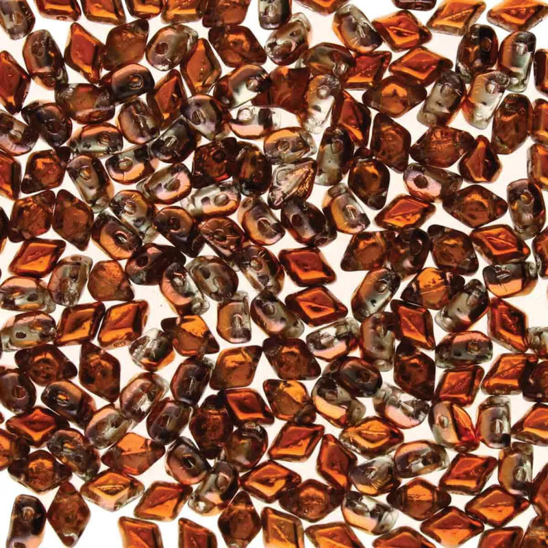 Mini Gemduo Beads, Crystal Sunset