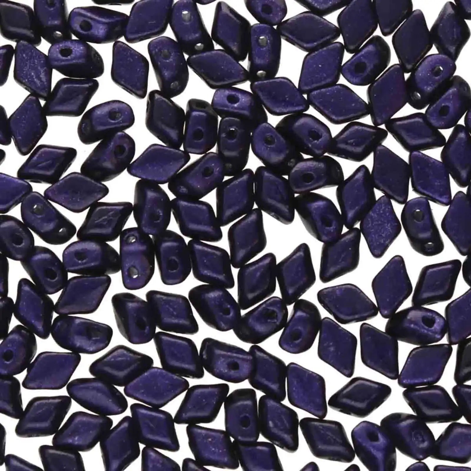 Mini Gemduo Beads, Metalust Purple