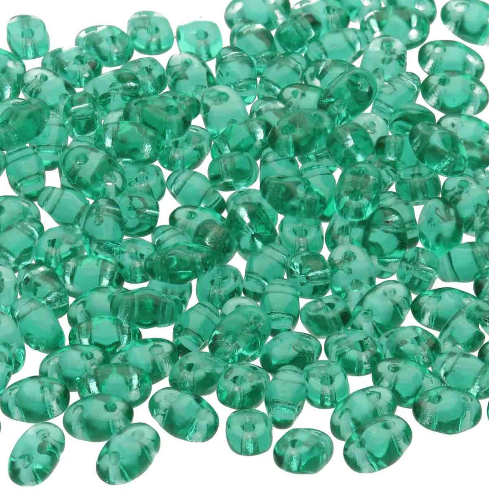 Miniduo Beads Emerald