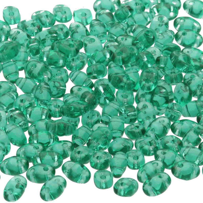 Miniduo Beads Emerald