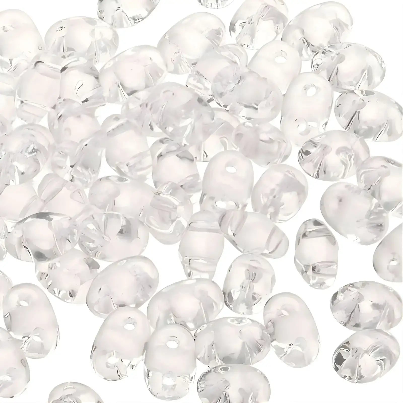 Miniduo Beads, Crystal
