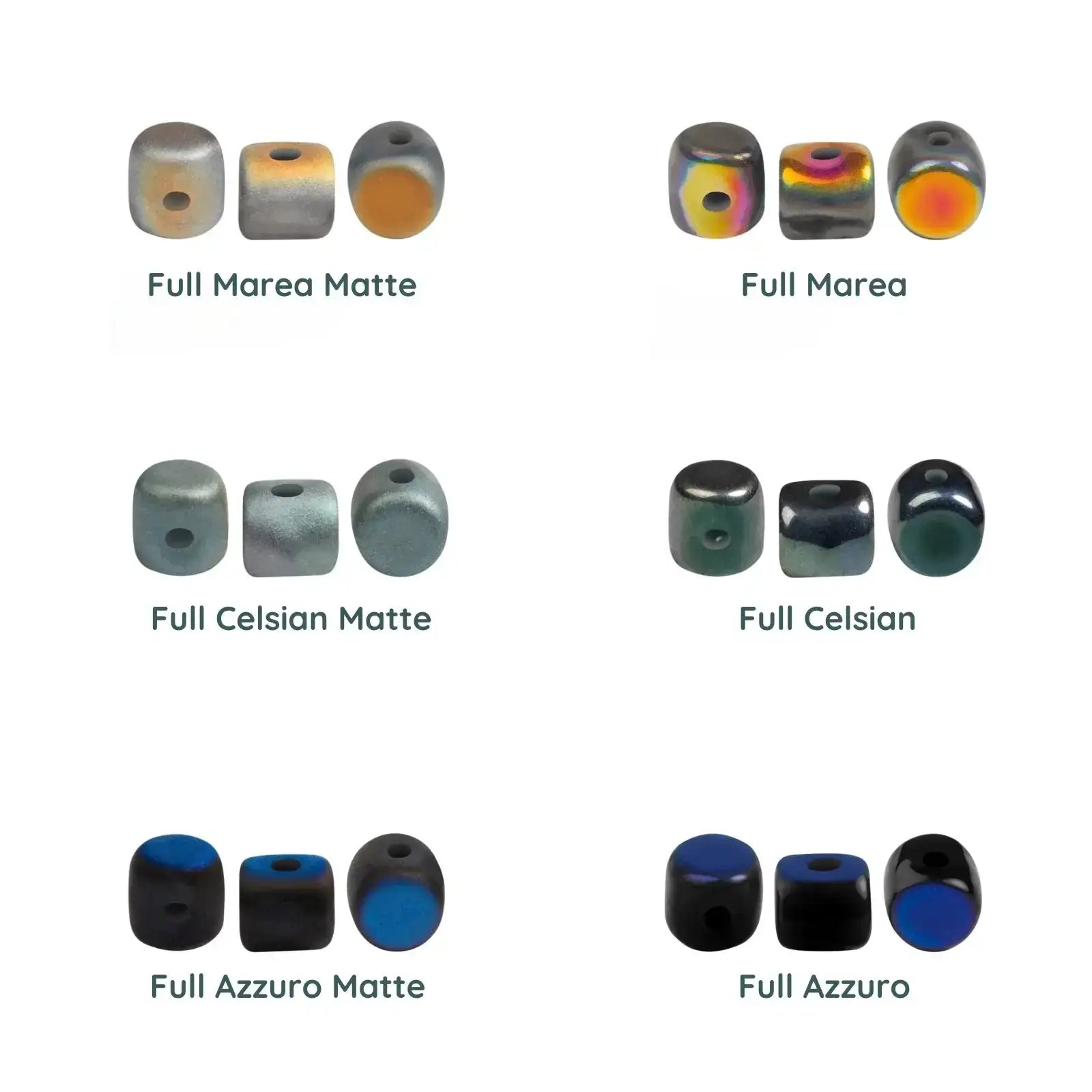 Minos Beads par Puca, Full Coats, 5g - The Argus Collection