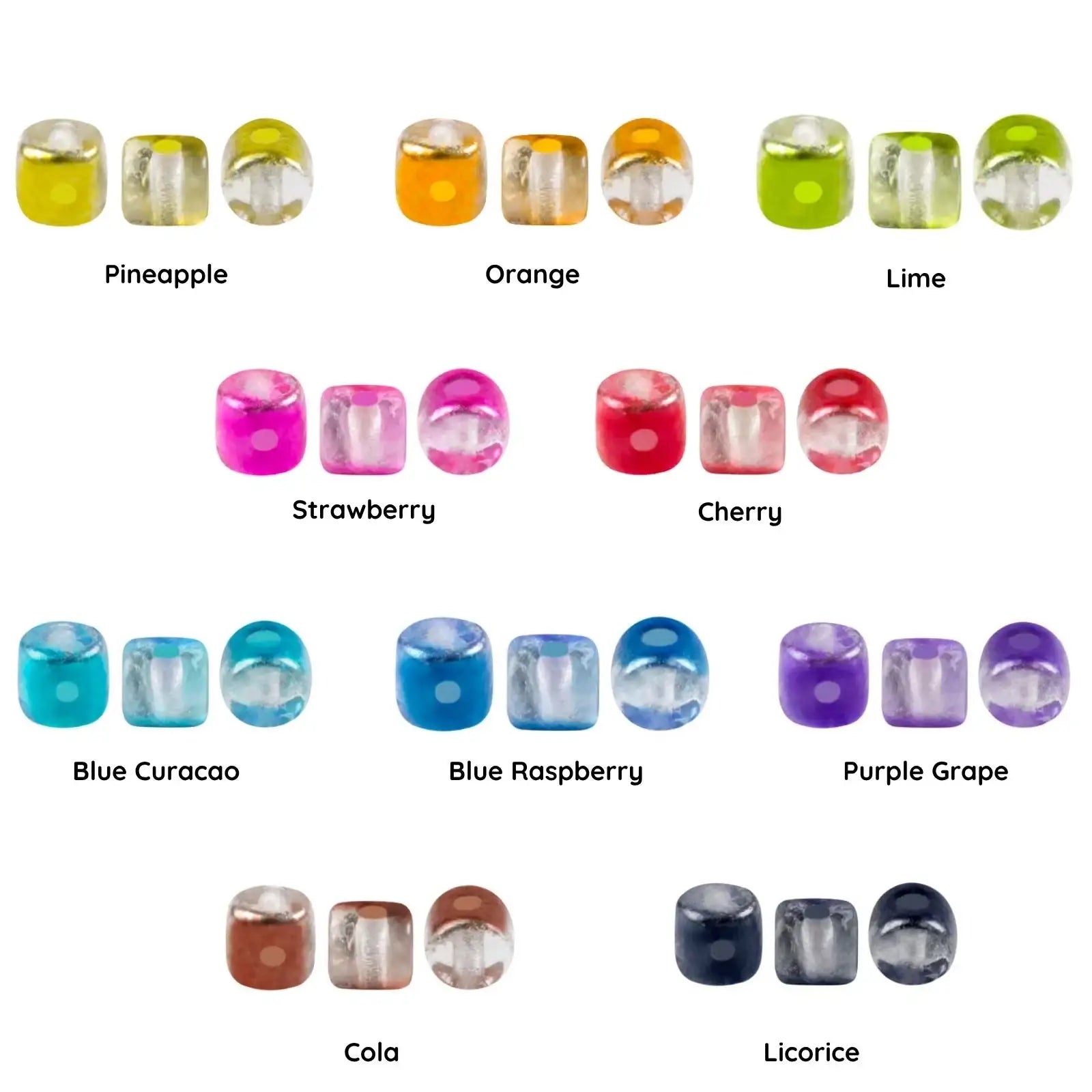 Minos Beads par Puca, Ice Slushy, 5g or 20g