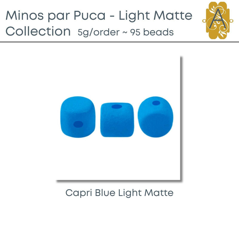 Minos par Puca, Light Matte Collection, 5 grams, 8 Colors - The Argus Collection