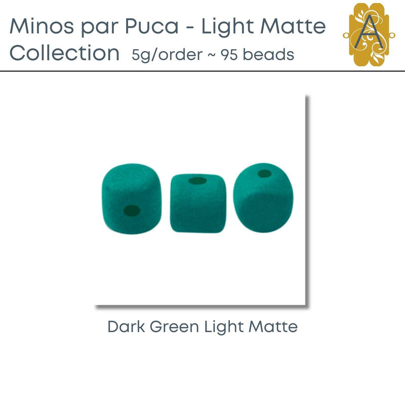 Minos par Puca, Light Matte Collection, 5 grams, 8 Colors - The Argus Collection