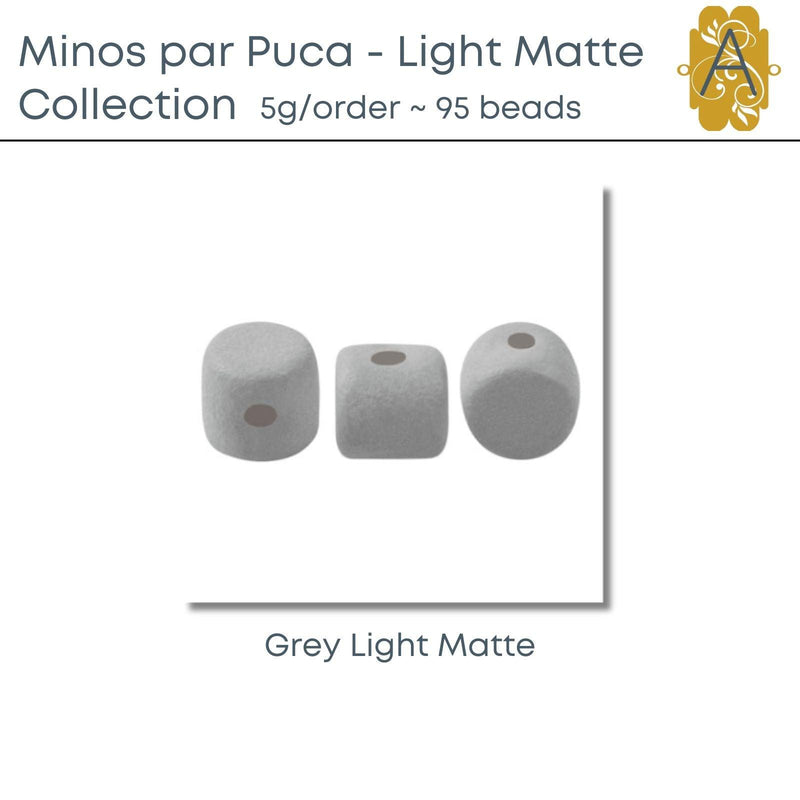 Minos par Puca, Light Matte Collection, 5 grams, 8 Colors - The Argus Collection