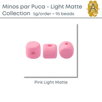 Minos par Puca, Light Matte Collection, 5 grams, 8 Colors - The Argus Collection