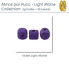 Minos par Puca, Light Matte Collection, 5 grams, 8 Colors - The Argus Collection