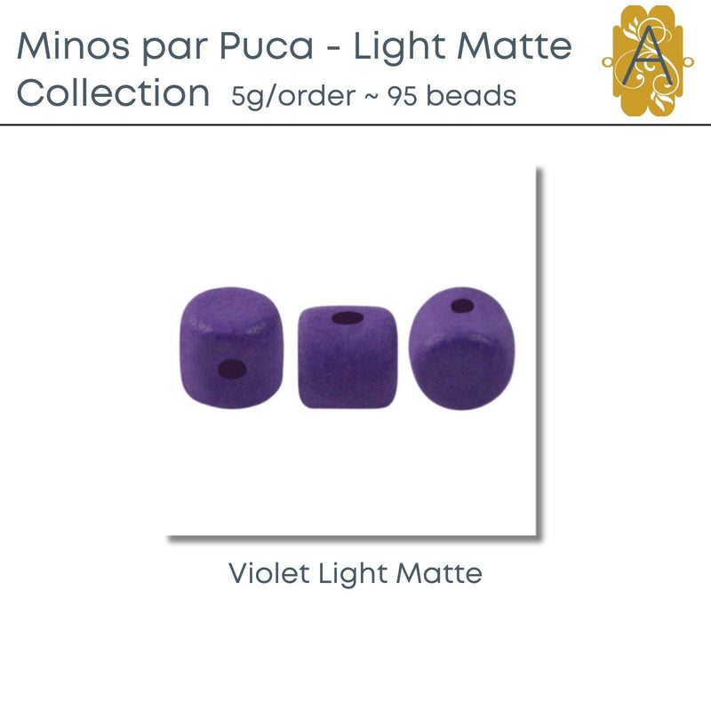 Minos par Puca, Light Matte Collection, 5 grams, 8 Colors - The Argus Collection