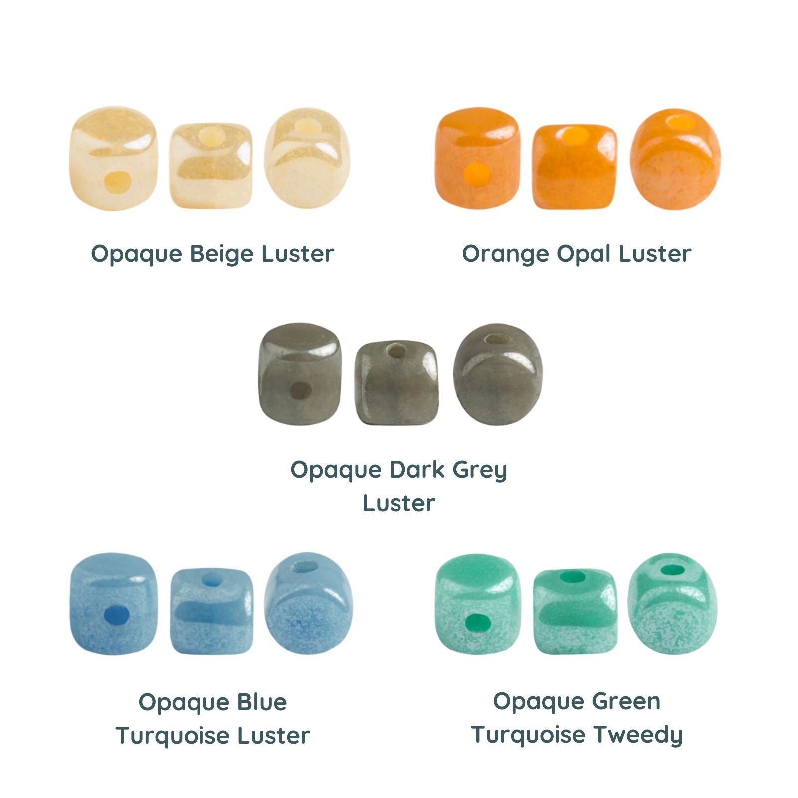 Minos Beads par Puca, Luster, 5g & 20g