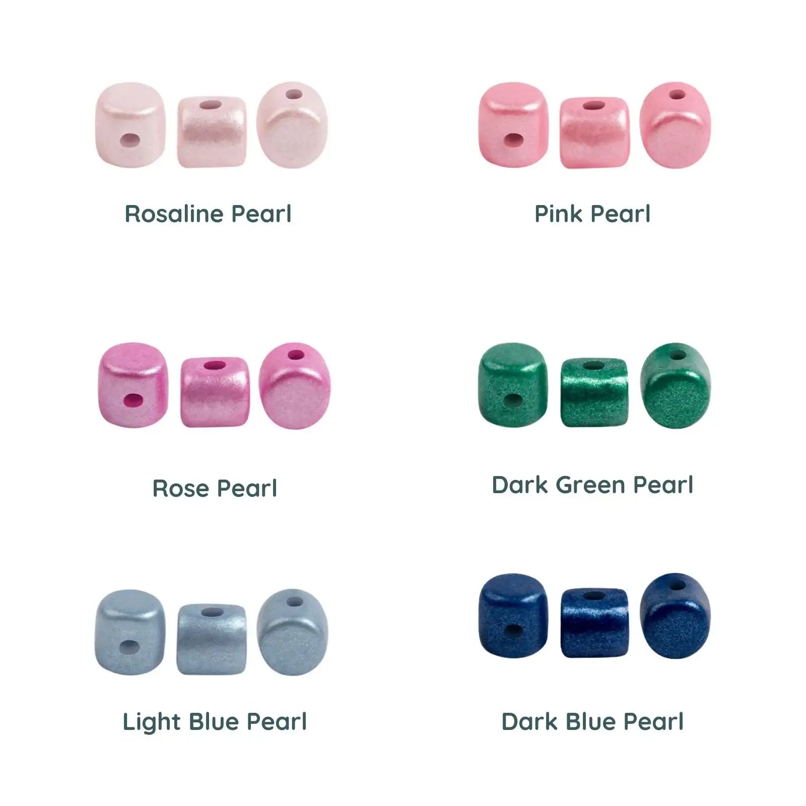 Minos Beads par Puca, Pearl, 5g or 20g