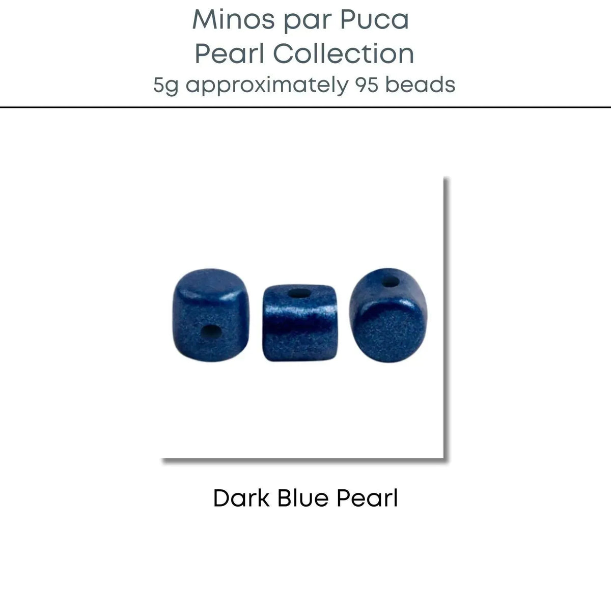 Minos par Puca, Pearl Collection, 5 grams, 6 Colors - The Argus Collection