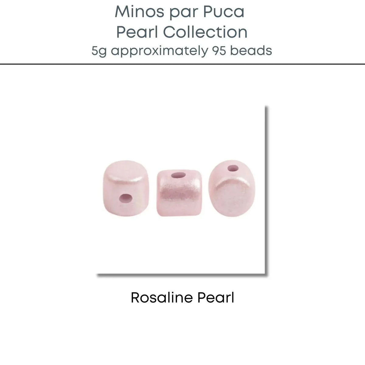 Minos par Puca, Pearl Collection, 5 grams, 6 Colors - The Argus Collection