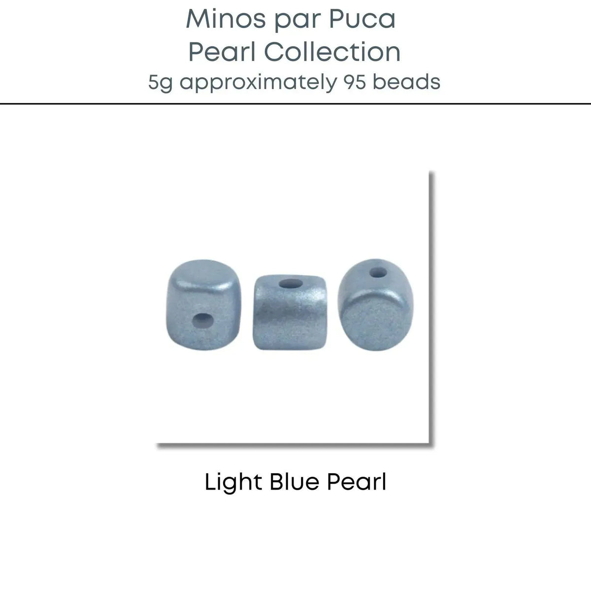 Minos par Puca, Pearl Collection, 5 grams, 6 Colors - The Argus Collection