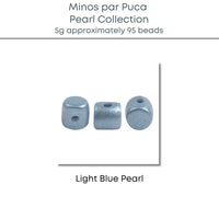 Minos par Puca, Pearl Collection, 5 grams, 6 Colors - The Argus Collection