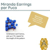 Miranda Earring Pattern par Puca - The Argus Collection