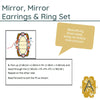 Mirror, Mirror Earrings & Ring Set Pattern - The Argus Collection