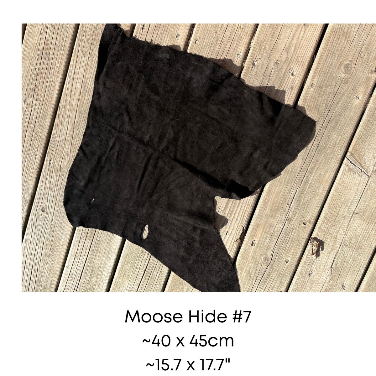 Moose Hide Sections, Genuine Indigenous Sourced
