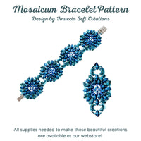 Mosaicum Bracelet Pattern by Finuccia Sefi Créations