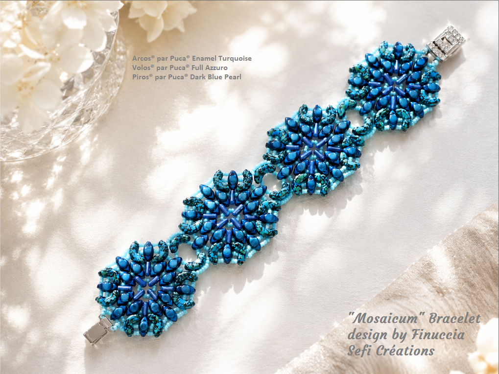 Arcos Beads par Puca, Enamel, 5g & 20g