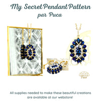 My Secret Pendant Pattern par Puca